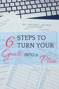 Without a plan, we’ll be setting the exact same goal this time next year. None of us want that, so here are six tips to turn your goals into plans and actions. #goals #projects #actions