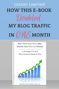 blog traffic pin