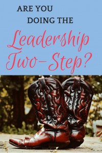 Someone two steps in front of you. Someone two steps behind. Is the Leadership Two-Step part of your ministry support system?