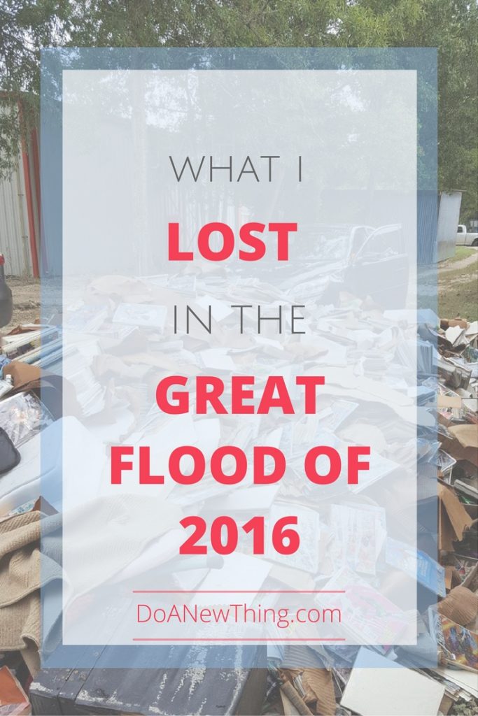 If everything was lost in a flood, what would you replace?