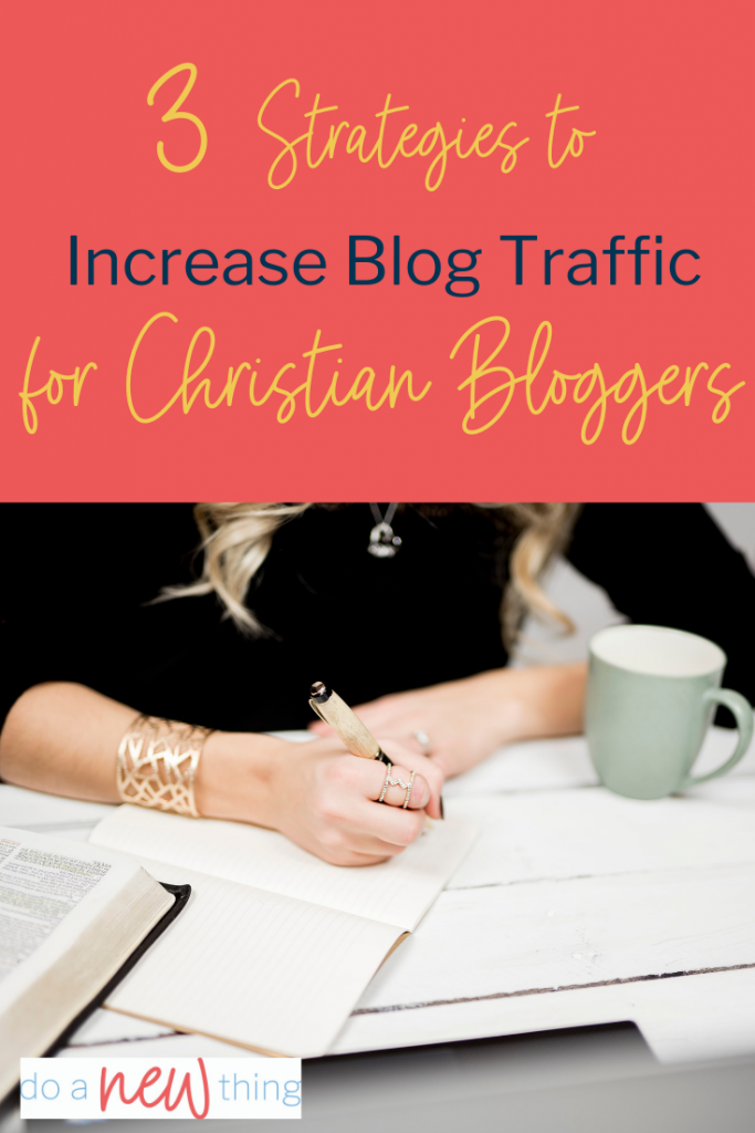 The #1 struggle of Christian bloggers is growing their blog traffic. Learn strategies that for building traffic that are consistent with the values of the faith-based blogger.