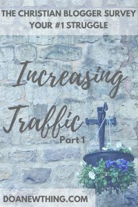 The #1 struggle of Christian bloggers is growing their blog traffic. Learn strategies that for building traffic that are consistent with the values of the faith-based blogger.