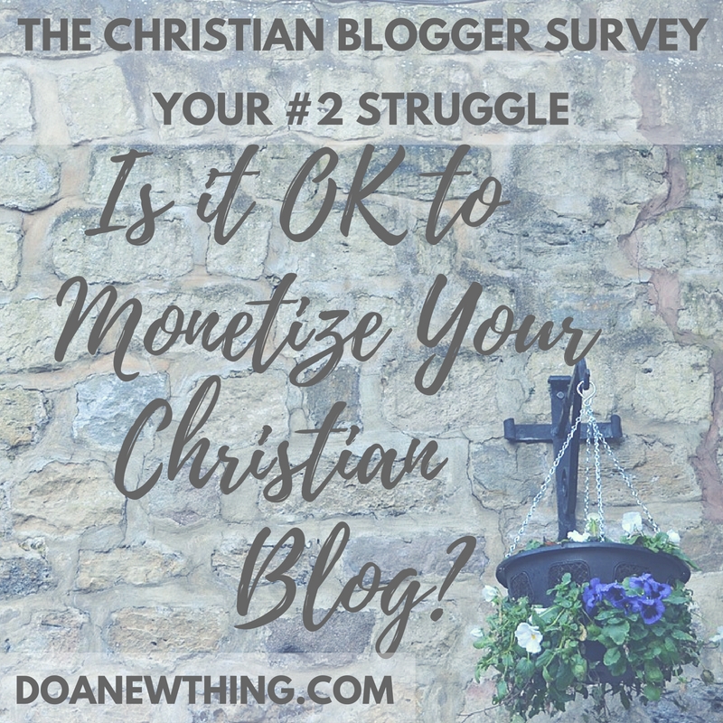 Deciding to monetize your Christian blog is hard. See what the Bible has to say about this tough decision.