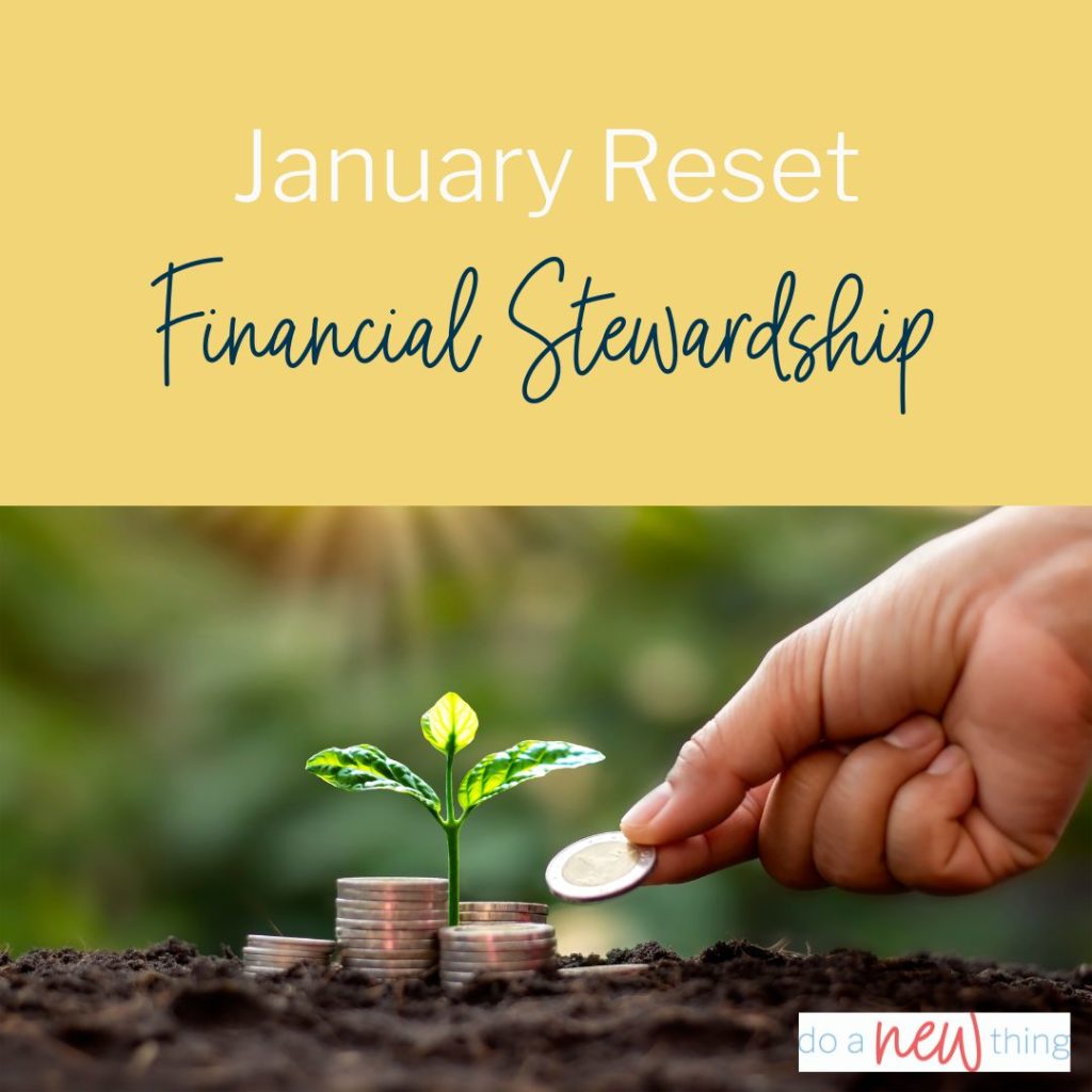 January Reset Financial Stewardship
