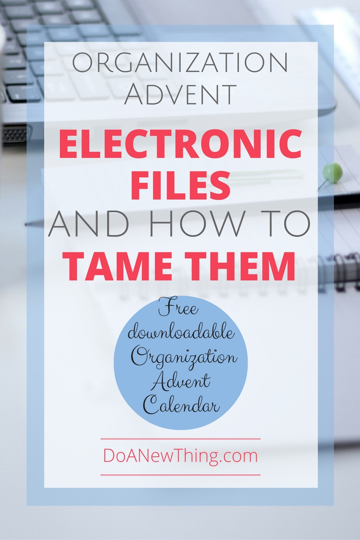 As storage space gets smaller and smaller and cheaper and cheaper, it is easy to get things scattered among your hard drive, flash drives and multiple cloud storage spots. So map out a storage plan to tame your electronic files. 