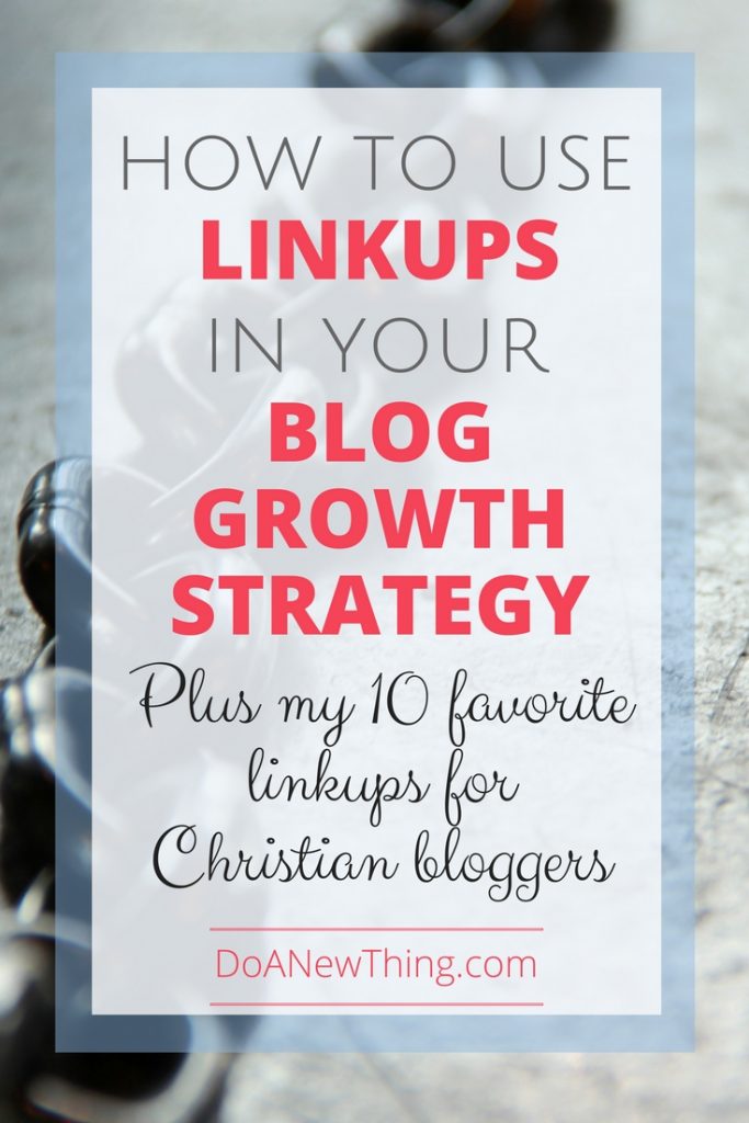 Get out there and link up! Make some friends, support others, and be a part of the vibrant, encouraging Christian blogging community.