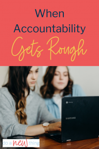 And just as God gave us some rules for holy living to help us live in community and harmony, we need to establish some rules in our accountability relationships to keep it positive and productive