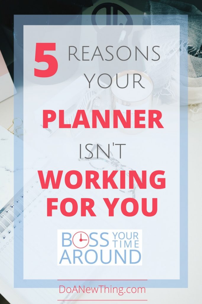 When your planner is causing more stress and work than it is easing, then it might not be the right fit for you. 