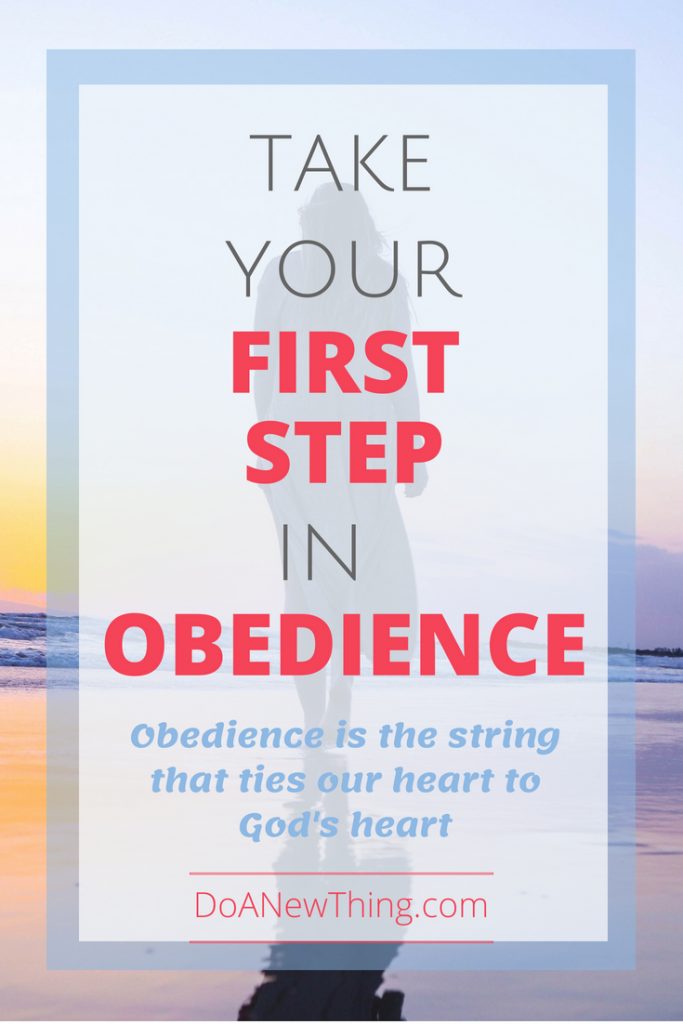 The funny thing about God is that he doesn't order us to do anything.  He makes a request and then it is up to us to submit to his authority.  To make the choice of obedience.