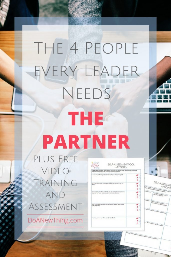 If you are straining under the load and feeling isolated and alone, maybe it is time to look around and find the people who can fill your gaps.