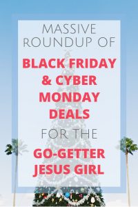 All the best Black Friday deals for the Christian writer, leader or entrepreneur!