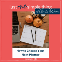 How to Choose a Planner
