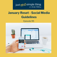January Reset - social Media Guidelines